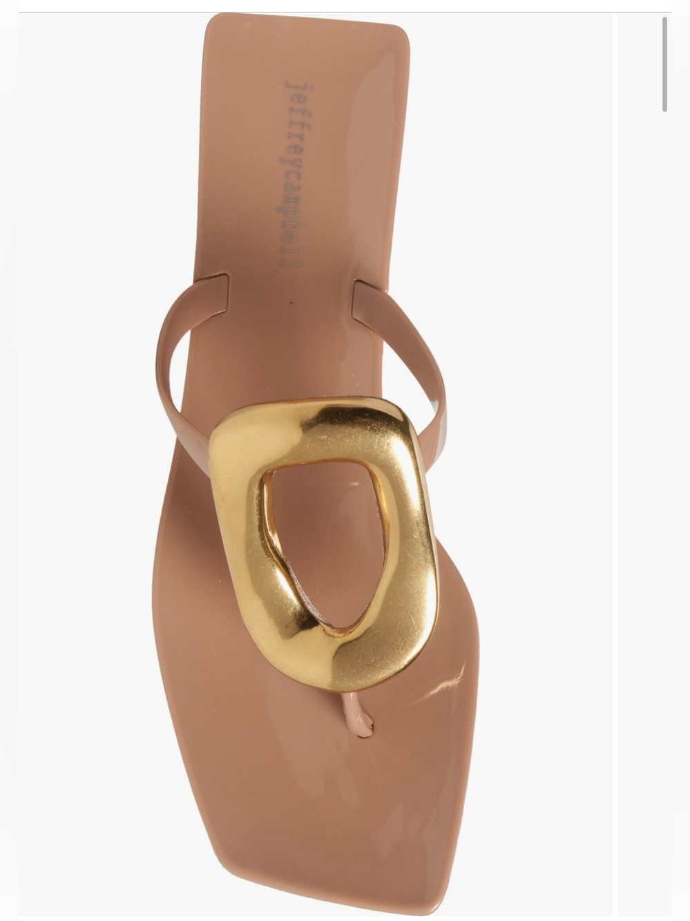 Jeffrey Campbell Nude Sandals - Picture 3 of 9